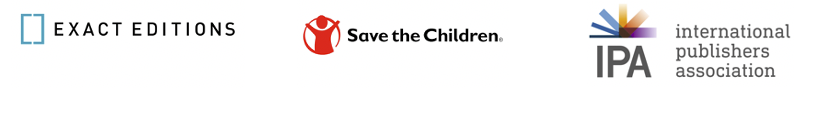 Exact Editions Save The Children IPA logo banner