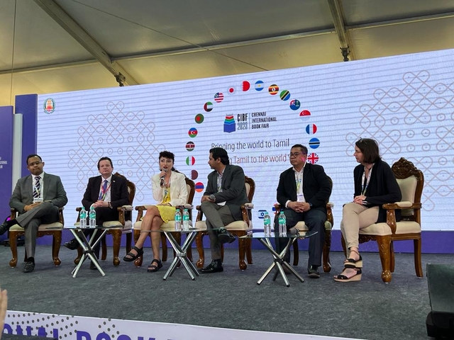 Panel at Chennai International Book Fair